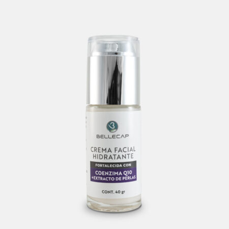 Crema Facial Hidratante · Coenzima Q10 + Extracto de Perlas