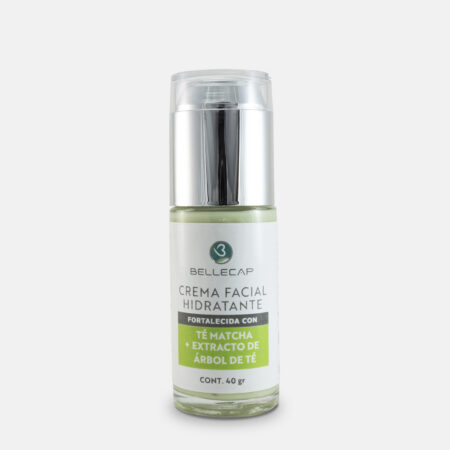 Crema Facial Hidratante · Té Matcha + Extracto de Árbol de Té